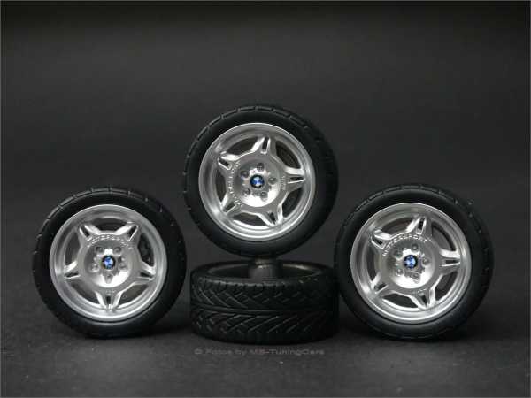1:18 BMW E36 M3 Motorsport Felgensatz